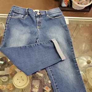 Jessica Simpson rolled cropped skinny capris